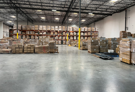 A large overseas warehouse to do so to save half the cost